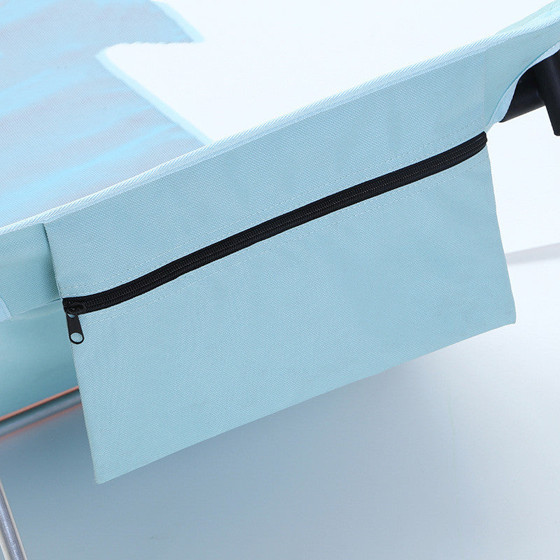La nueva silla plegable de playa de aleación de aluminio de aviación, cama individual simple para acampar al aire libre, reclinable de playa