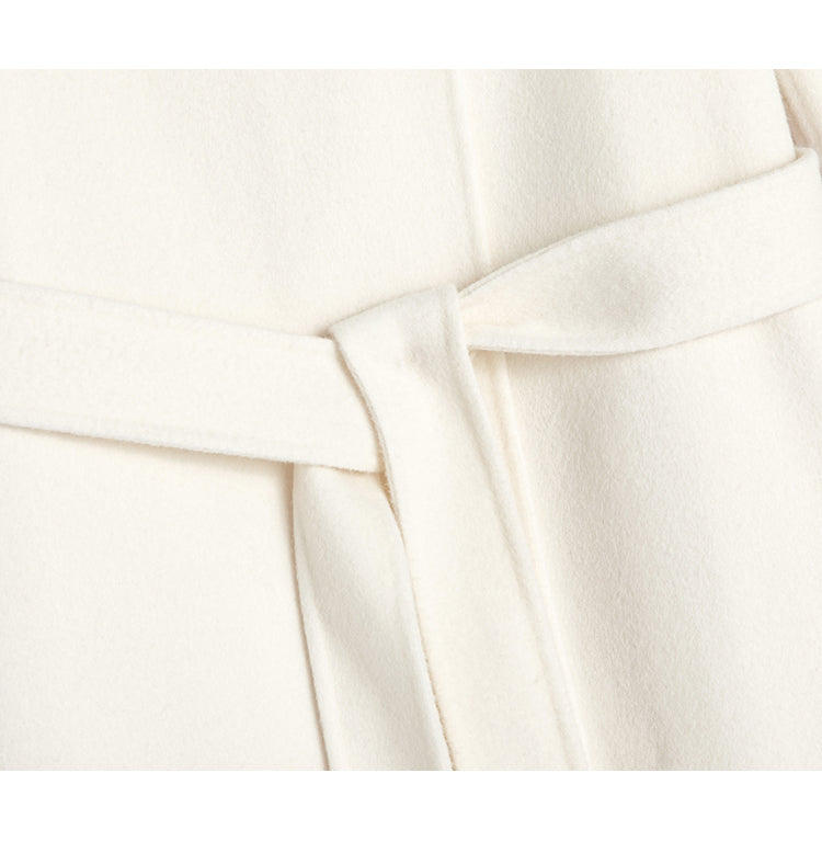 High-end Long Slim-fit Woolen Coat Wool Overcoat Women