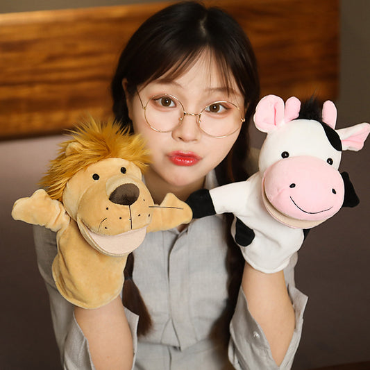 Children's Parent-child Early Education Hand Puppet Animal Gloves