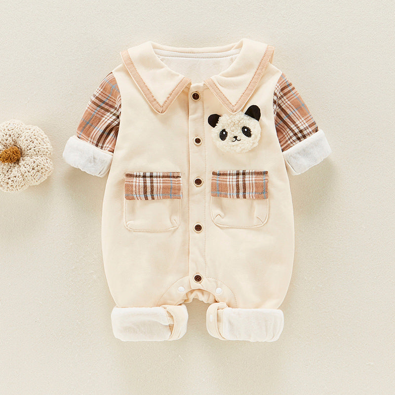 Adorable Unisex Newborn Jumpsuit for Babies - Perfect for Spring & Autumn