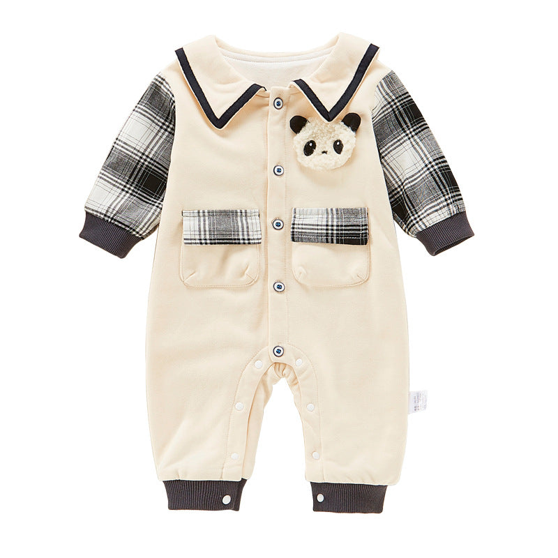 Adorable Unisex Newborn Jumpsuit for Babies - Perfect for Spring & Autumn