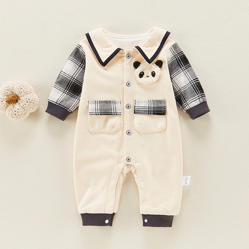 Adorable Unisex Newborn Jumpsuit for Babies - Perfect for Spring & Autumn