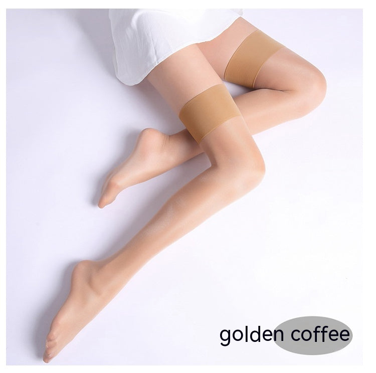 Screw Type Wide-brimmed Stockings Stockings Ultra-thin Thigh High Socks
