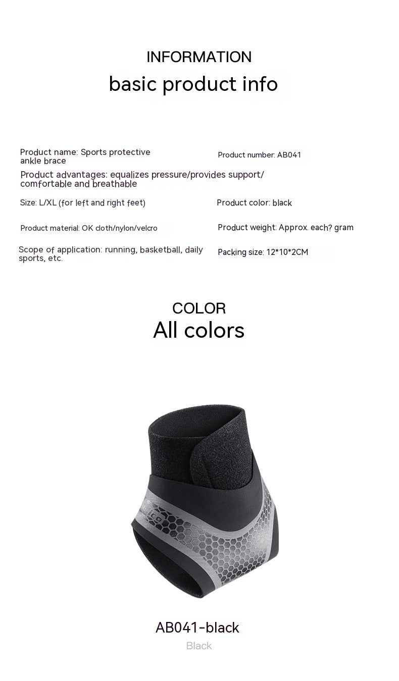 Outdoor Sports Breathable Sprain Protective Gear Ankle Sleeve