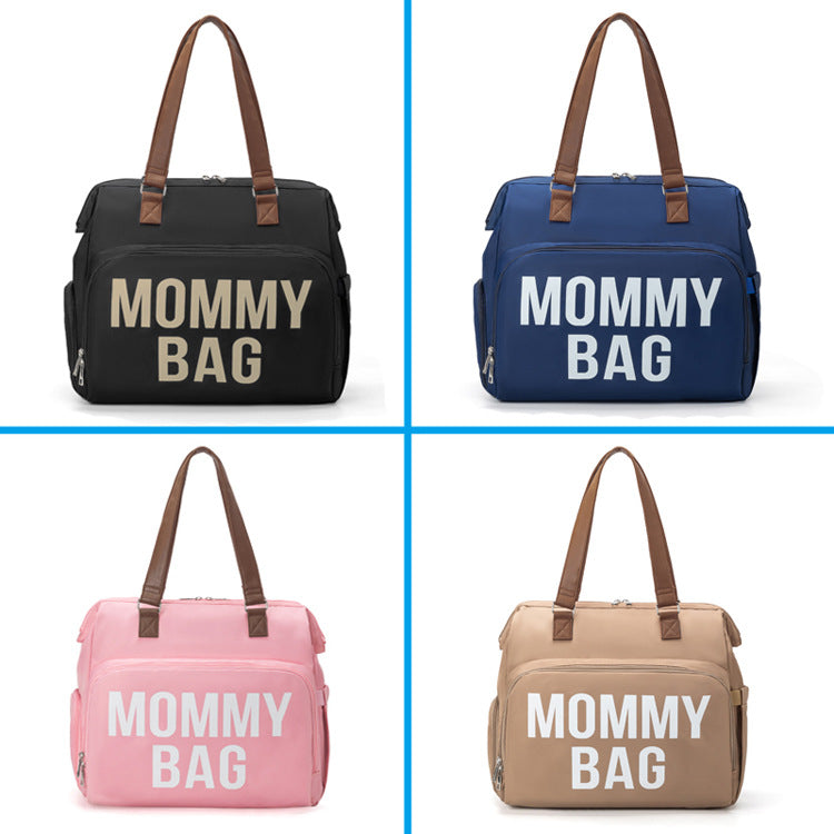 Large Capacity Multifunctional Crossbody Insulated Mummy Bag Backpack