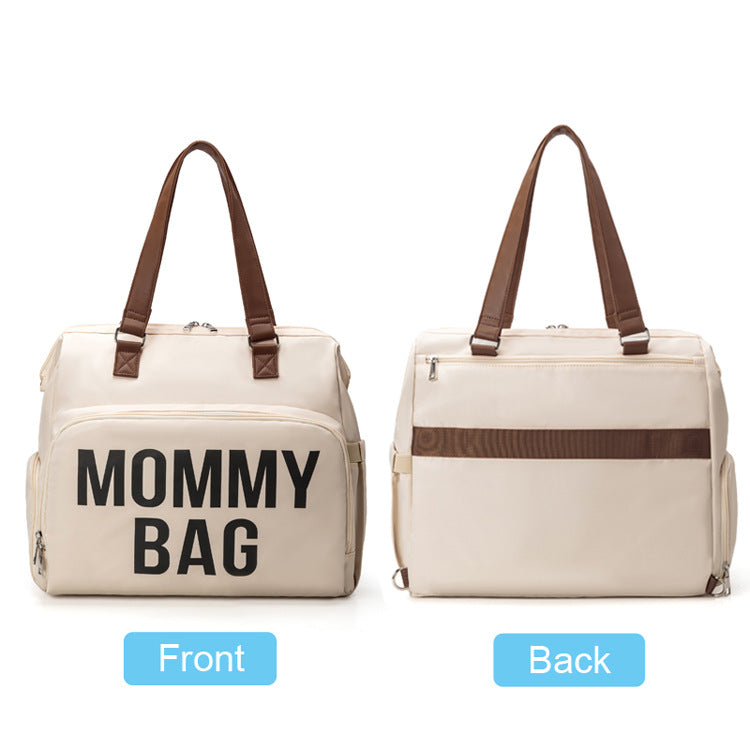 Large Capacity Multifunctional Crossbody Insulated Mummy Bag Backpack