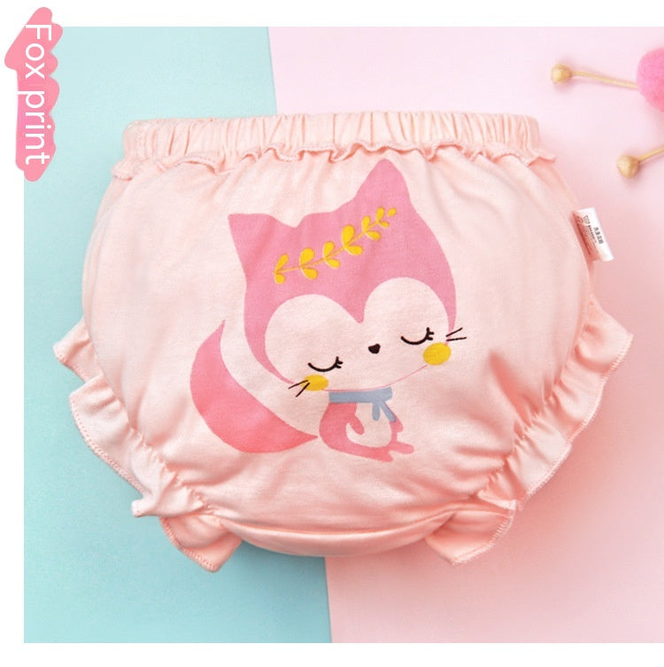 Korean Style Shorts Children's Briefs Girls' Underwear Without Pp