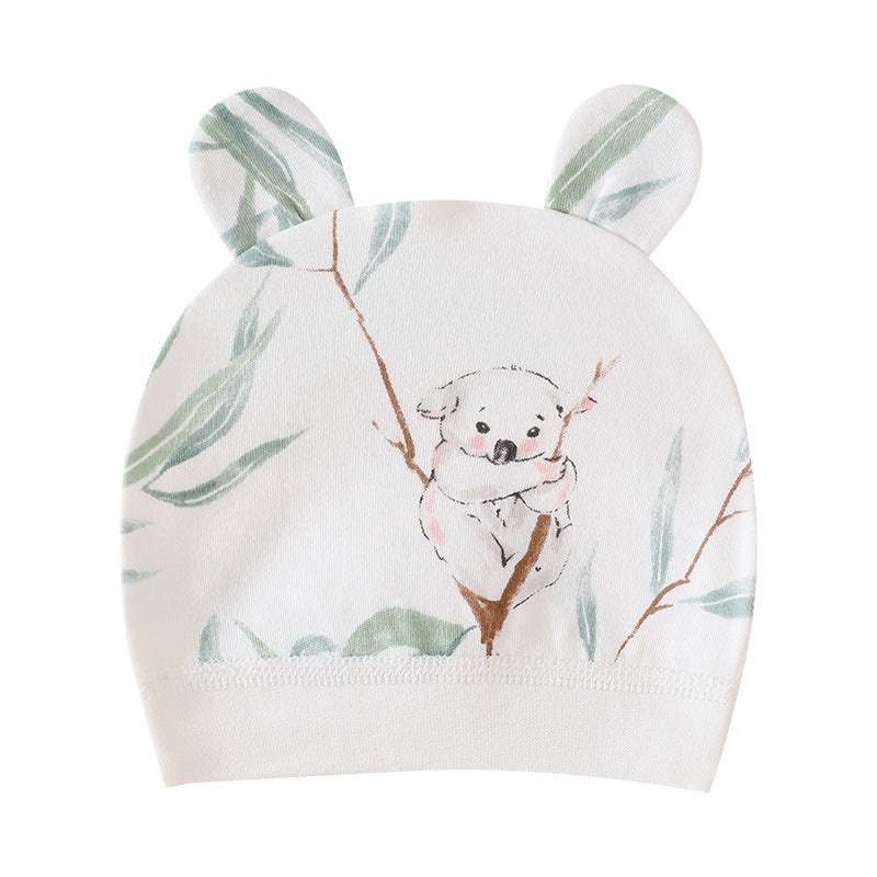 Baby Hat Cotton Protective Door Double Layer