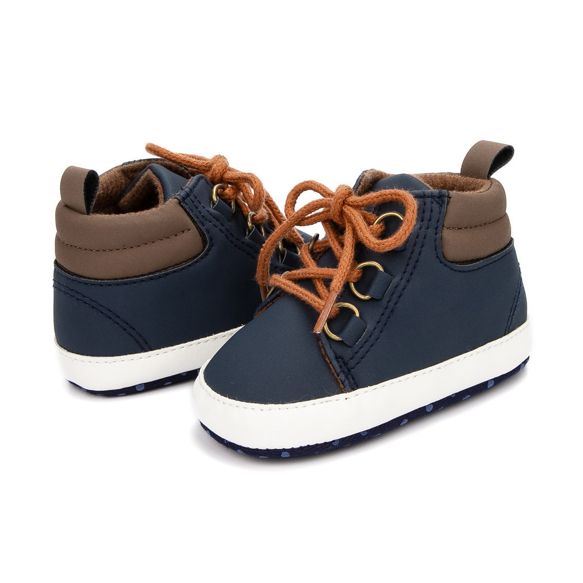 High-top Soft Soled Baby Shoes for 0-1 Years Old Toddler