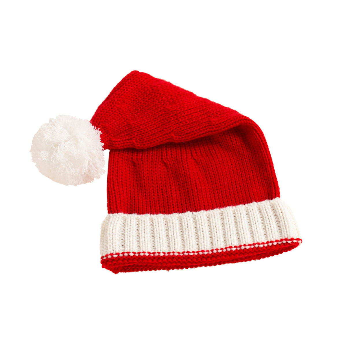 Winter Fur Ball Mother Baby Knitting Cap Christmas Warm Cap Parent-Child Cap