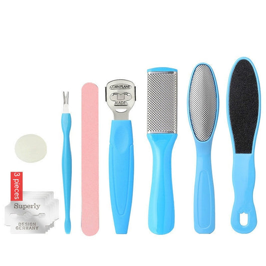 Fußpflege Edelstahl Fußfeilen Werkzeug Anzug