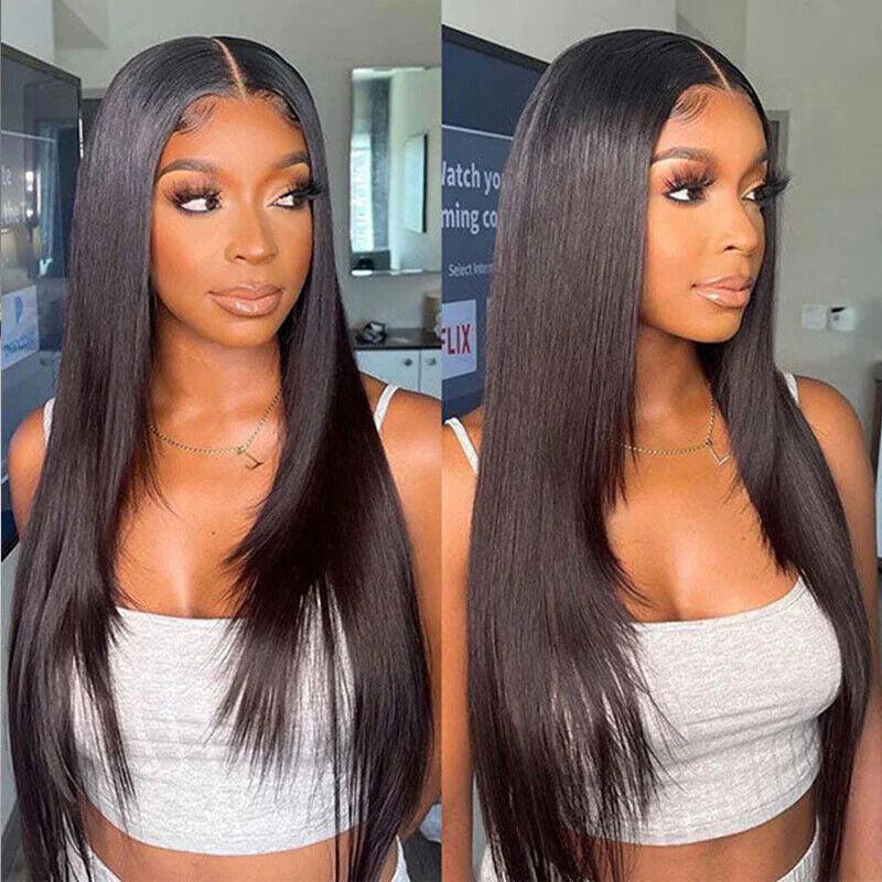 Chic Luxe Hair Glueless Undetectable Full Lace Front Straight Long Wig | 100% Human Hair