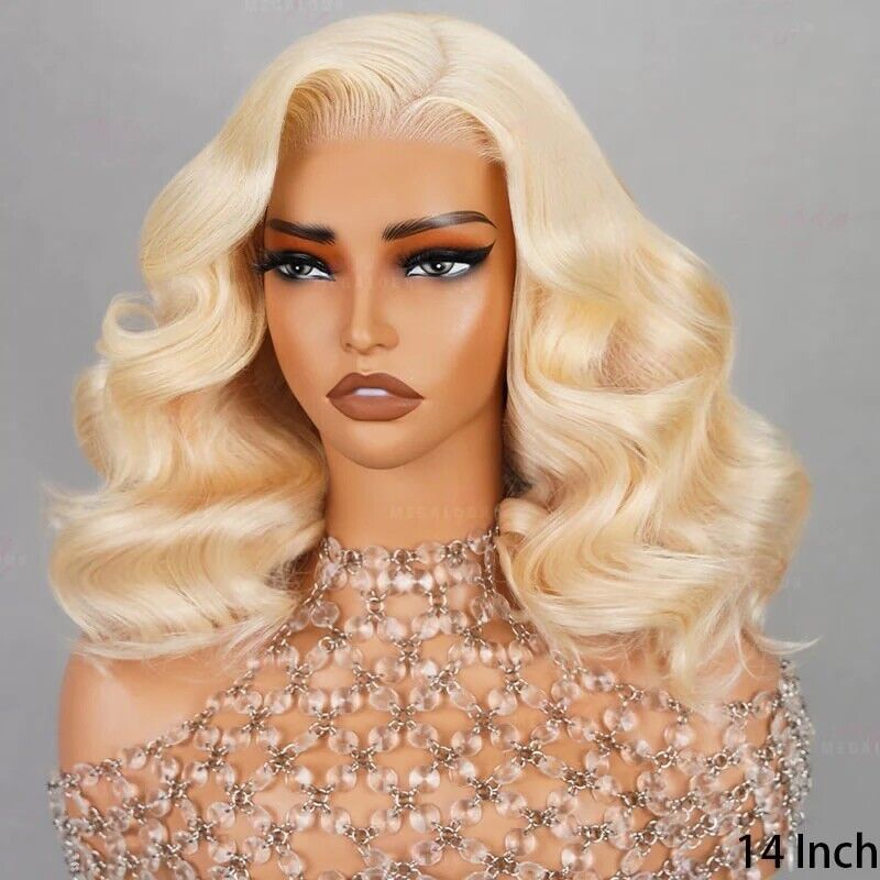 Chic Luxe Hair Glueless Wear & Go Lace Front Blonde Short Wig | 100% Human Hair