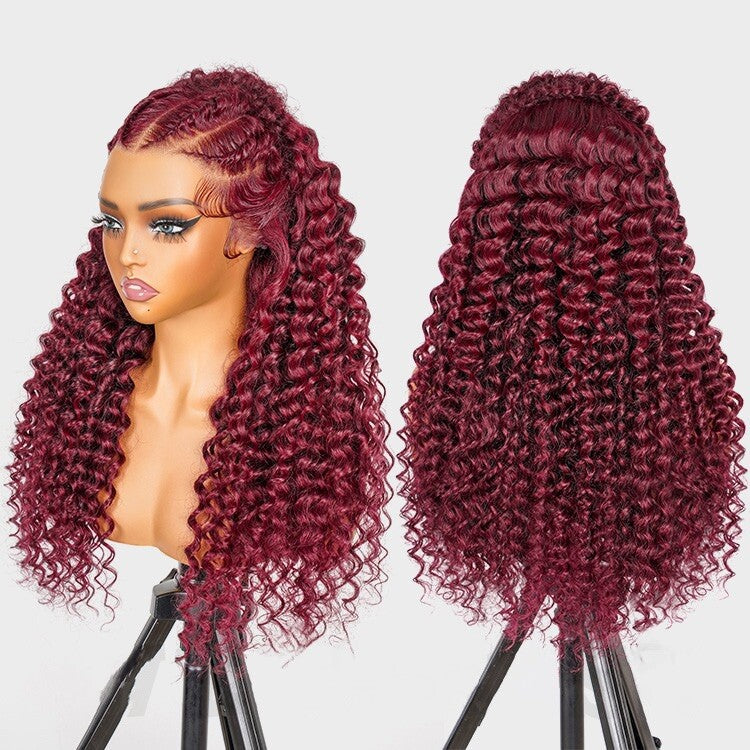 Chic Luxe Hair Glueless Ready To Wear Pre-Styled Lace Front Wig | 99J | 100% Human Hair