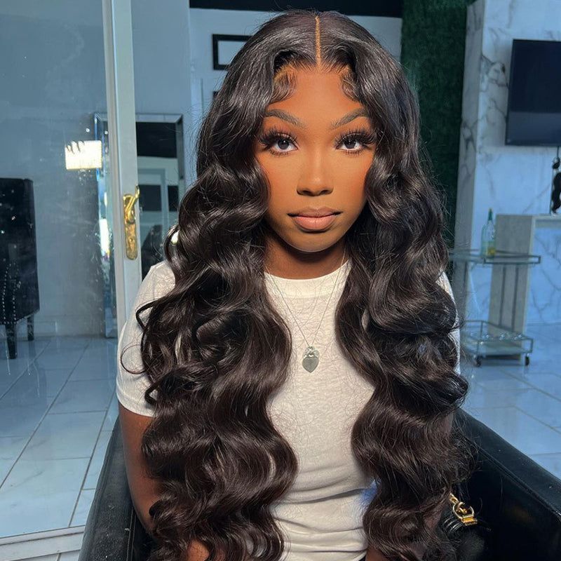 Chic Luxe Hair Glueless Full Lace Front Wavy Wig | Short/Long | 100% Human Hair
