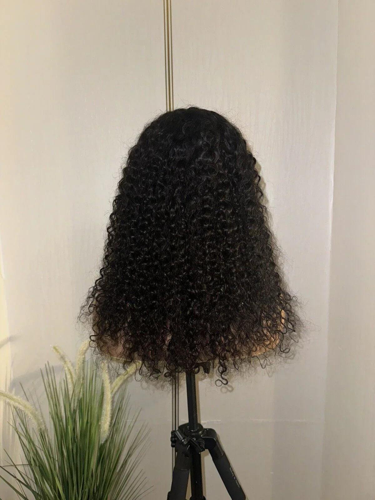 Chic Luxe Hair Full Lace Front Curly Wig | Short/Long | Glueless | 100% Human Hair