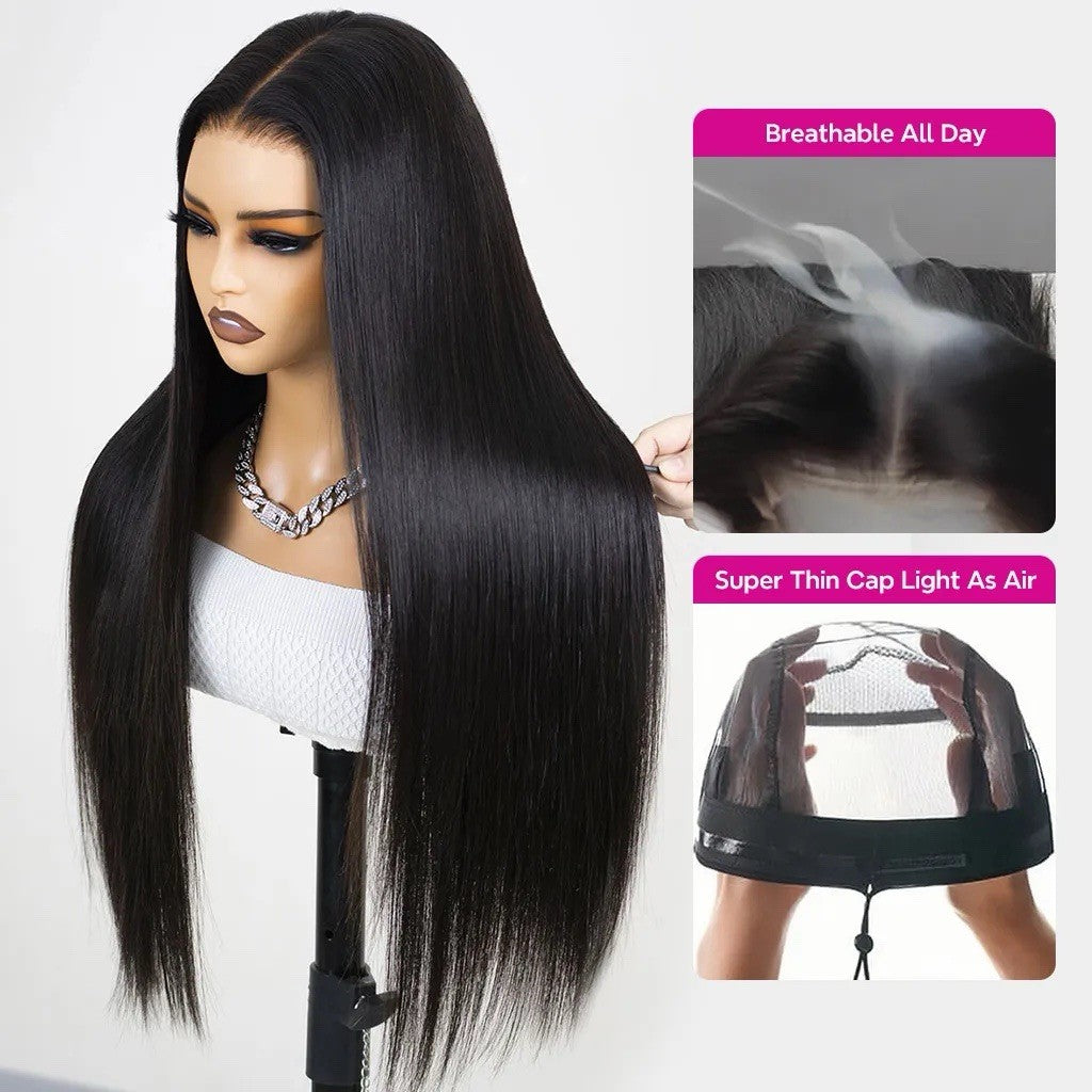Chic Luxe Hair Pull & Go Glueless Bone Straight Wig | Invisi-String | Pre-Everything | 100% Human Hair | 250%