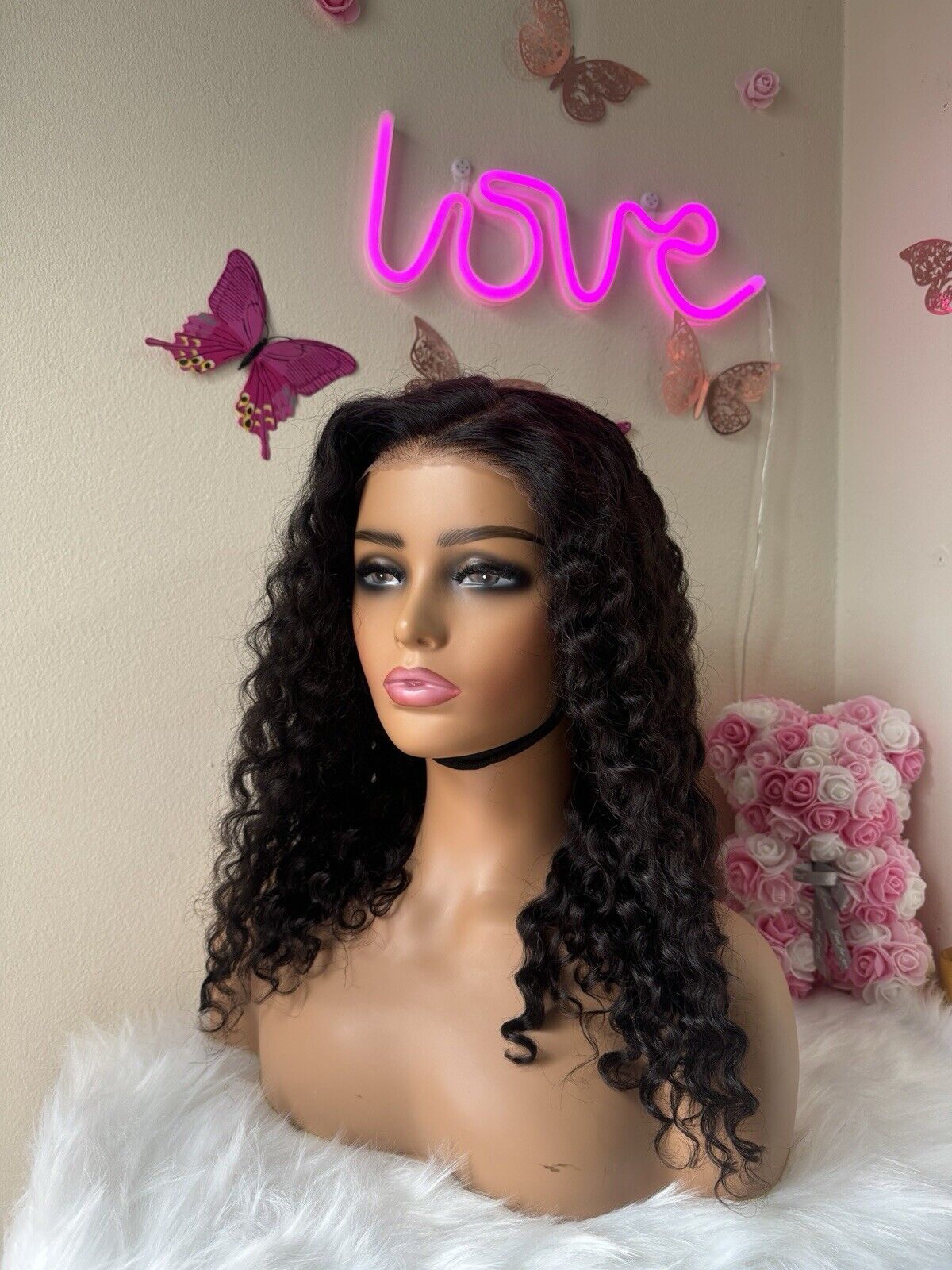Chic Luxe Hair Ready To Wear Glueless Pre-Cut Lace Water Wave Curly Wig | 100% Human Hair