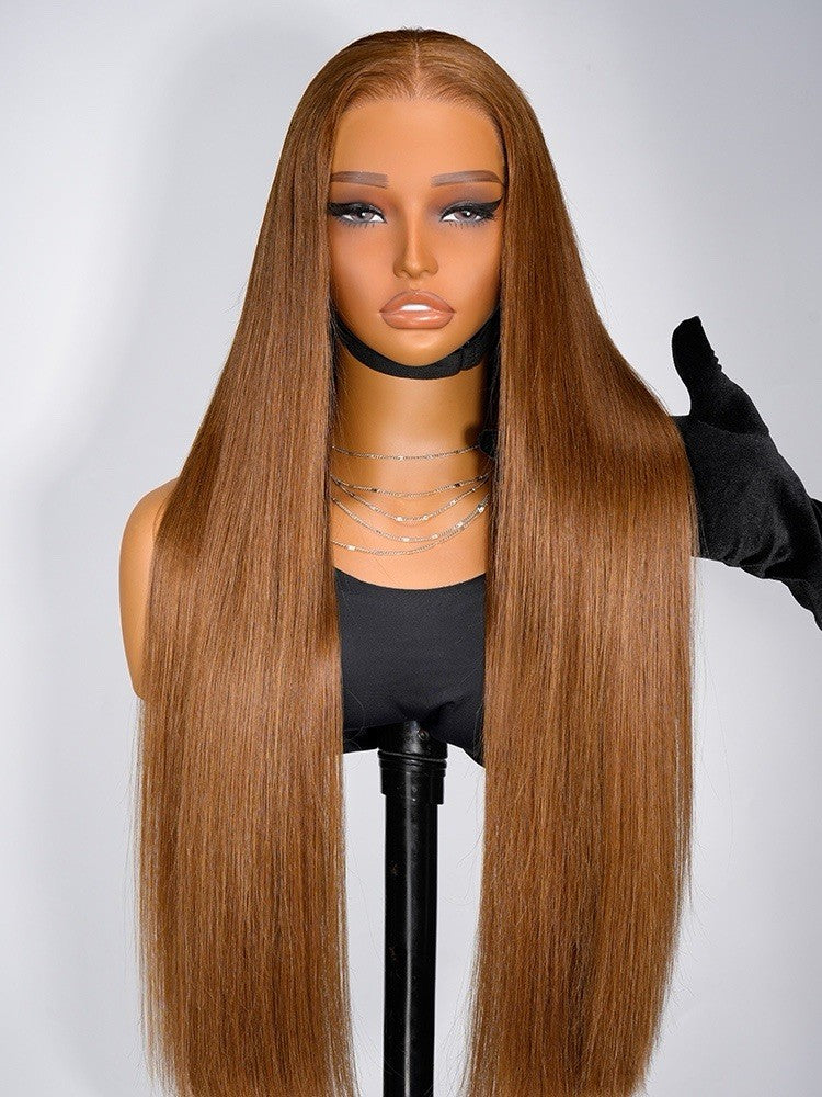 Chic Luxe Hair Widows Peak M Hairline Silky Straight Pre-Cut Lace Glueless Wig | 100% Human Hair | 250% Density