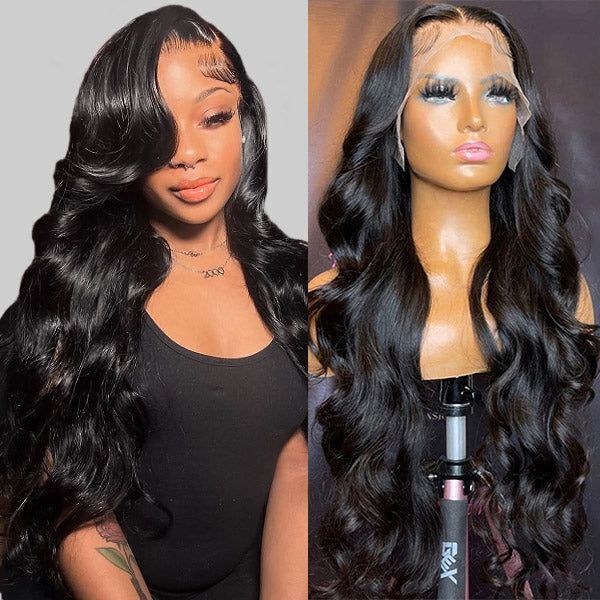 Chic Luxe Hair Glueless Full Lace Front Wavy Wig | Short/Long | 100% Human Hair