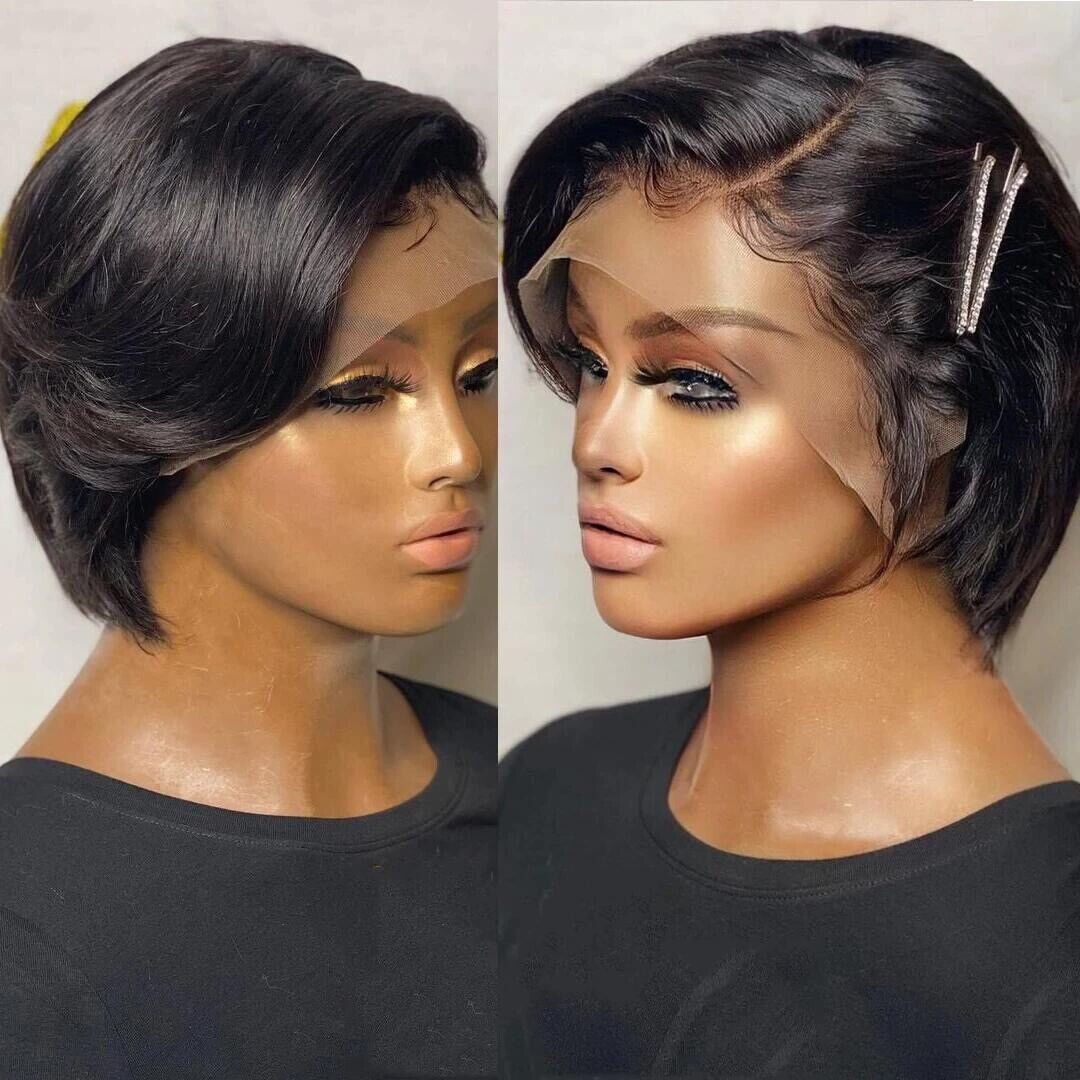 Chic Luxe Hair Pixie Cut Wig | 13x4 Lace Front | 100% Human Hair | Short