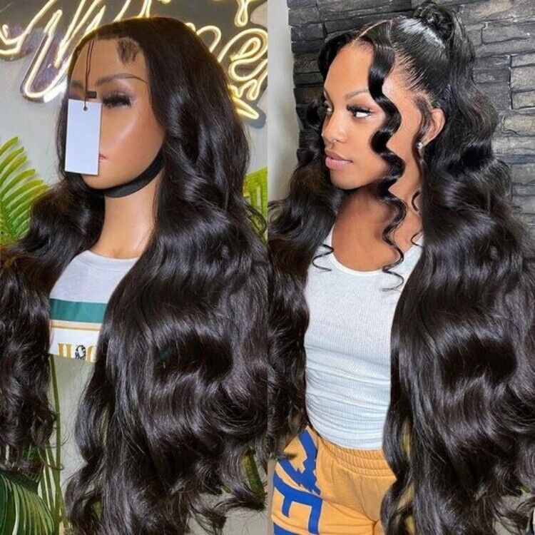 Chic Luxe Hair Transparent Lace Wig | Wavy Long | Full Lace Front | 100% Human Hair