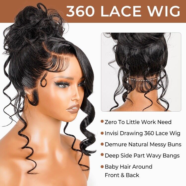 Chic Luxe Hair 360 Lace Front Wig | Body Wave | 100% Human Hair | 22 Inch