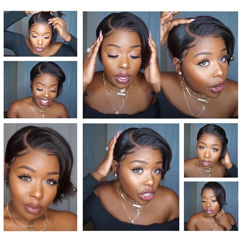 Chic Luxe Hair Pixie Cut Wig | 13x4 Lace Front | 100% Human Hair | Short