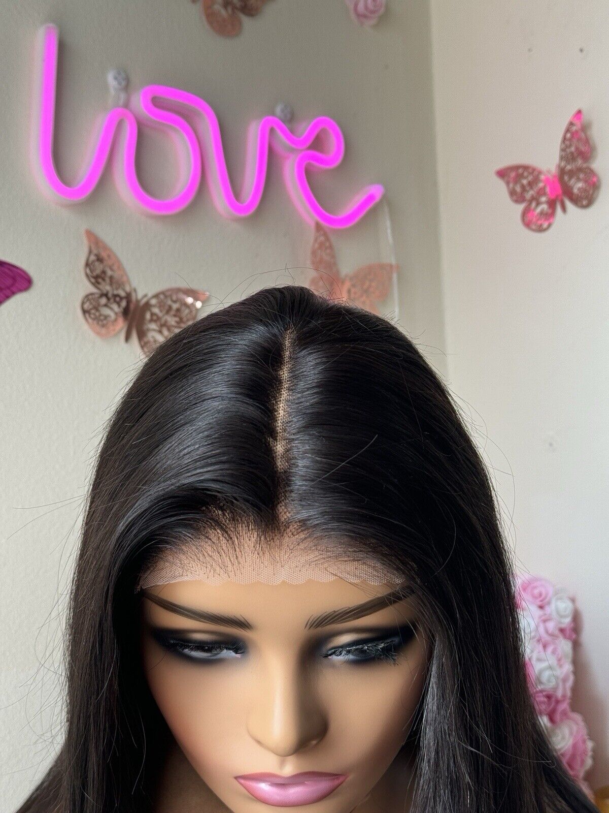 Chic Luxe Hair Ready To Wear Glueless Pre-Cut Lace Straight Wig | 100% Human Hair