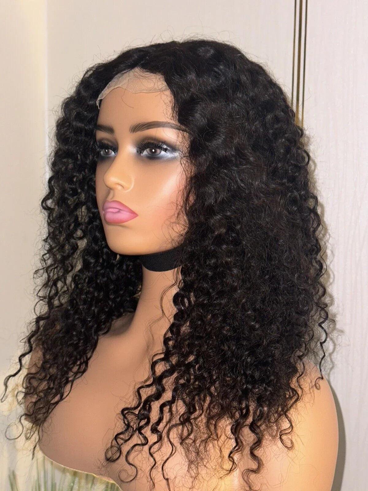 Chic Luxe Hair Full Lace Front Curly Wig | Short/Long | Glueless | 100% Human Hair