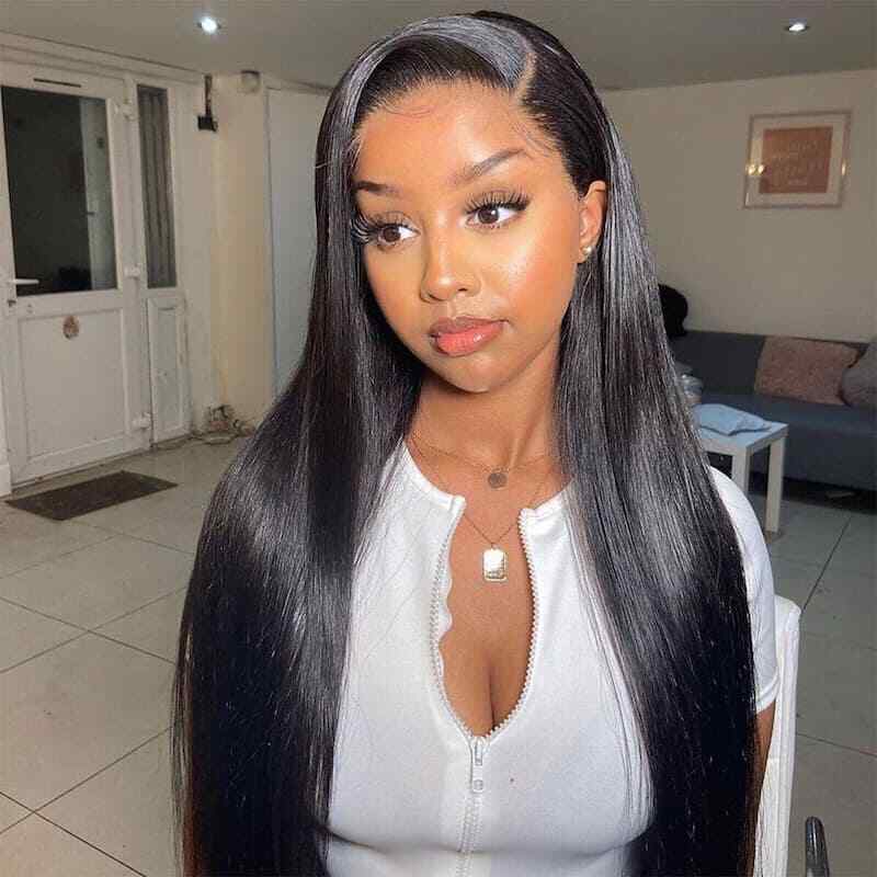 Chic Luxe Hair Glueless Undetectable Full Lace Front Straight Long Wig | 100% Human Hair