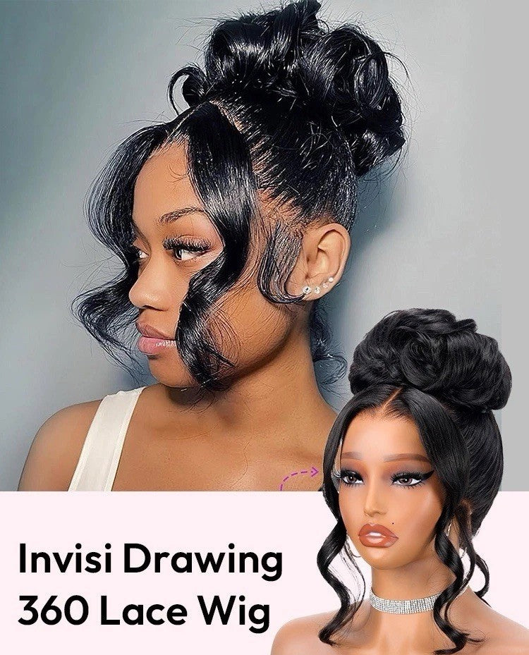 Chic Luxe Hair Glueless Ready To Wear 360 Lace Front Pre-Styled Wig | 100% Human Hair