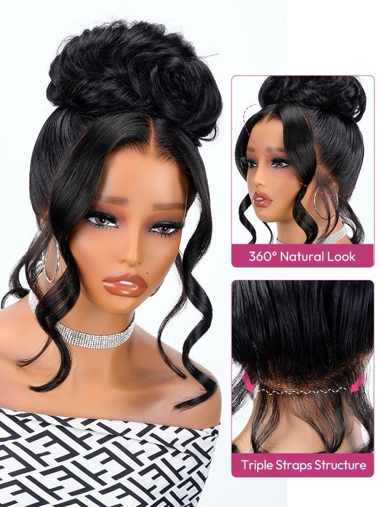 Chic Luxe Hair Glueless Ready To Wear 360 Lace Front Pre-Styled Wig | 100% Human Hair