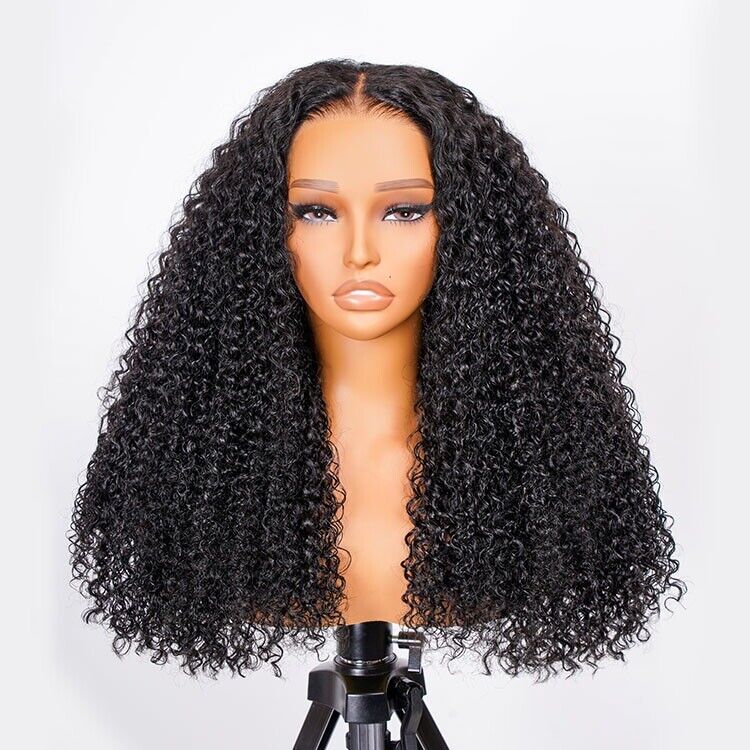 Human Hair Wigs Glueless Ready To Wear Lace Front Curly Full Density Women
