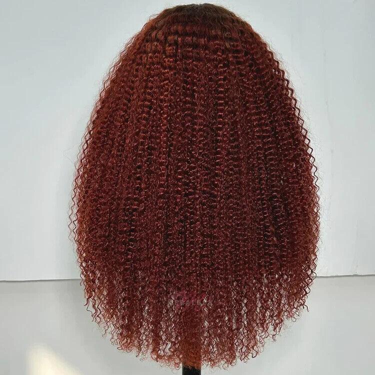 Human Hair Wigs Women Glueless Wear and Go Lace Front Afro Kinky Wig