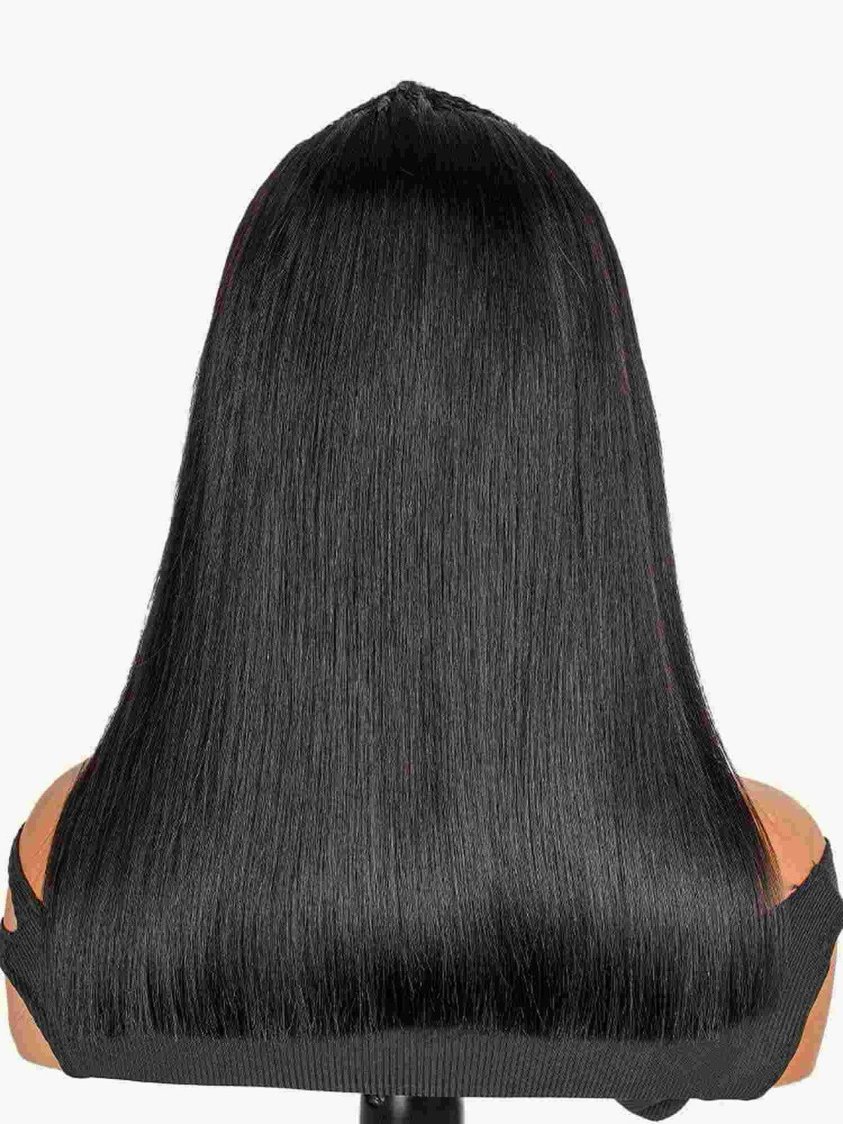 Chic Luxe Hair Glueless Pre-Styled Braided Ready To Wear Lace Front Bob Wig | 100% Human Hair
