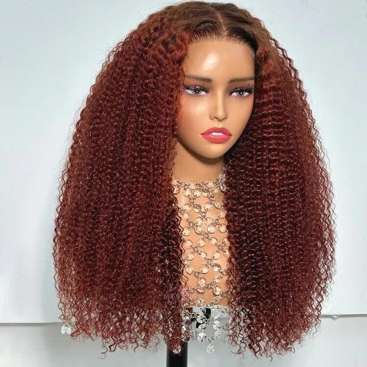 Human Hair Wigs Women Glueless Wear and Go Lace Front Afro Kinky Wig