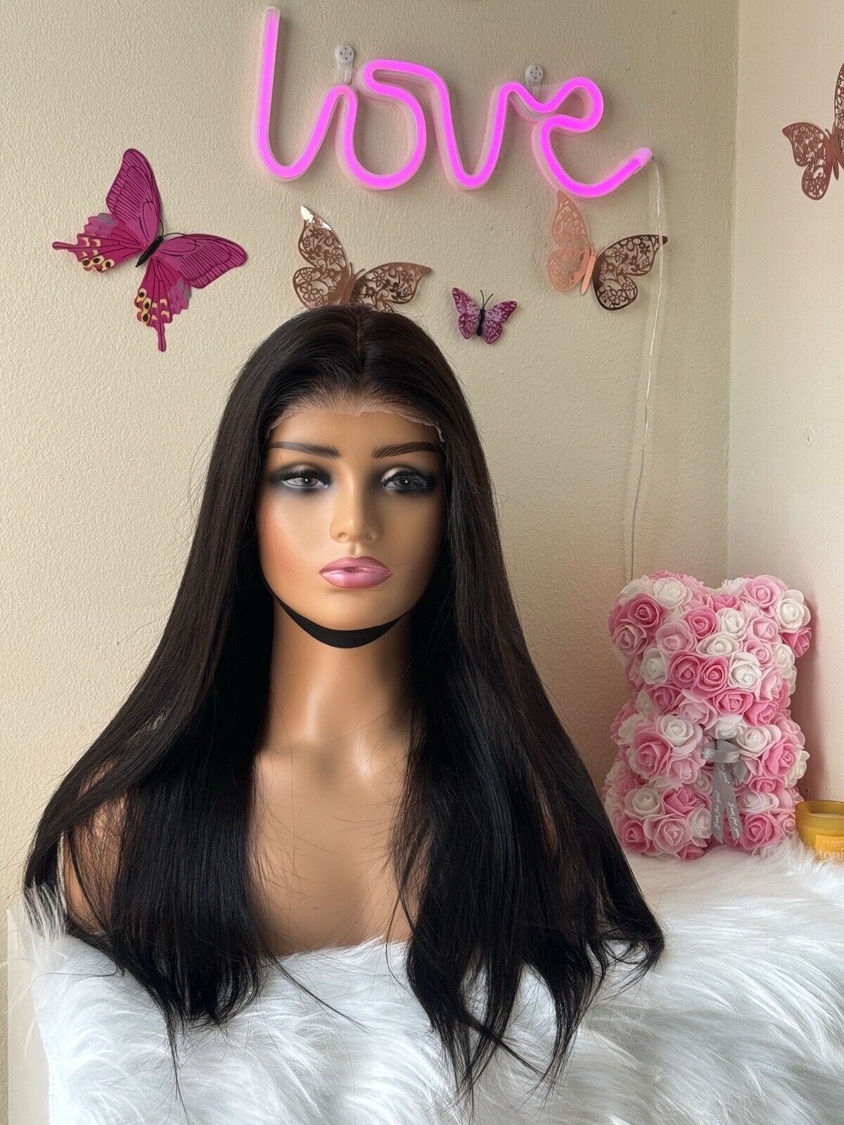 Chic Luxe Hair Ready To Wear Glueless Pre-Cut Lace Straight Wig | 100% Human Hair