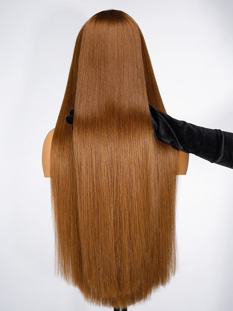 Chic Luxe Hair Widows Peak M Hairline Silky Straight Pre-Cut Lace Glueless Wig | 100% Human Hair | 250% Density