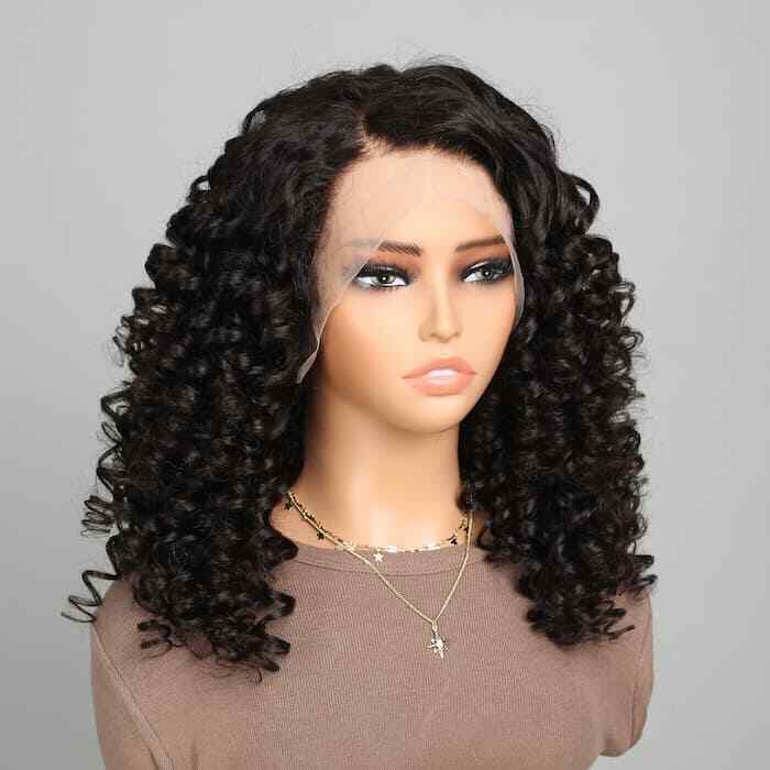 Chic Luxe Hair Glueless Funmi Spiral Curly Full Lace Front Long Wig | 100% Human Hair