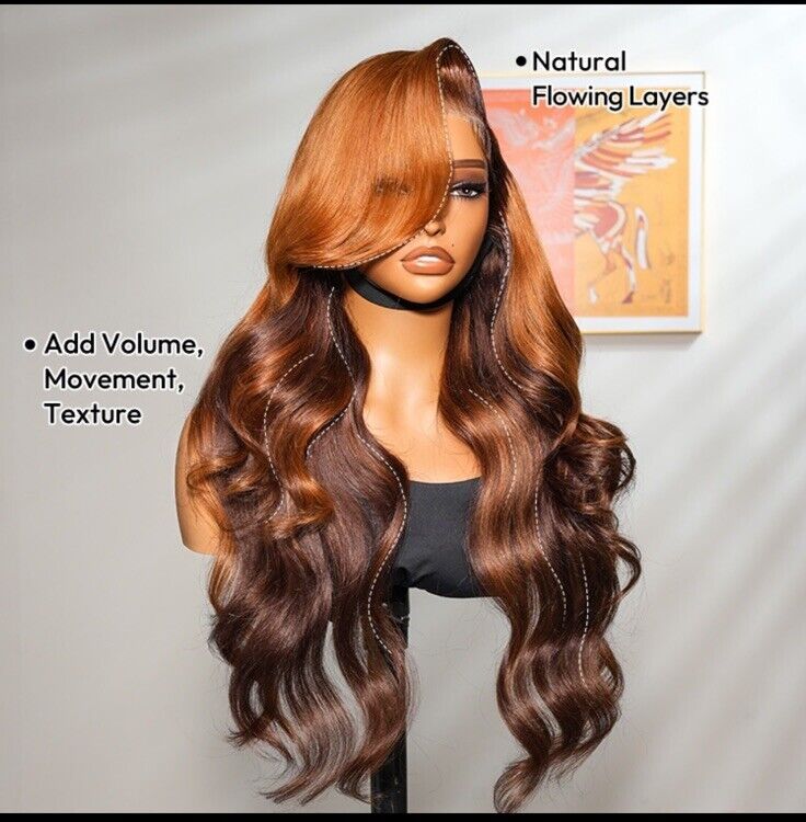 Chic Luxe Hair Vietnamese Full Lace Front Pre-Styled Customised Wavy Wig | 100% Vietnamese Hair | 250%
