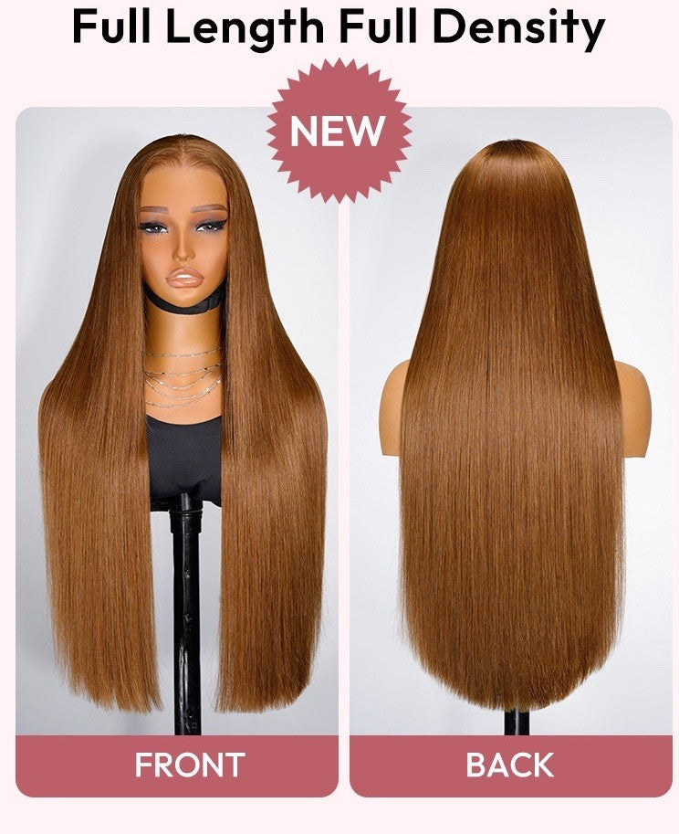 Chic Luxe Hair Widows Peak M Hairline Silky Straight Pre-Cut Lace Glueless Wig | 100% Human Hair | 250% Density