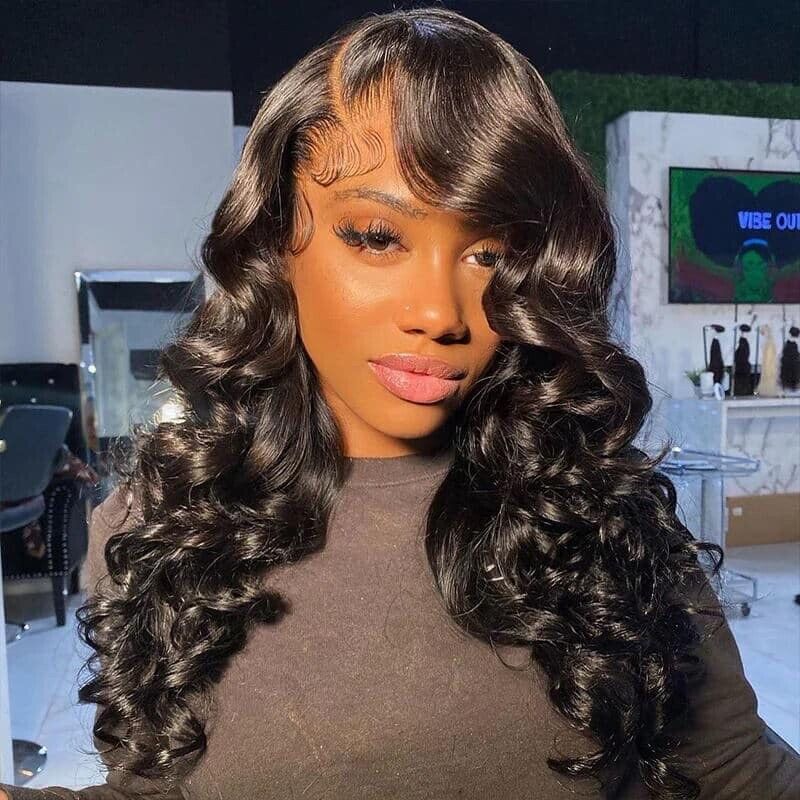 Chic Luxe Hair Full Lace Front Loose Wave Wig | Pre-Plucked Hairline | 100% Human Hair