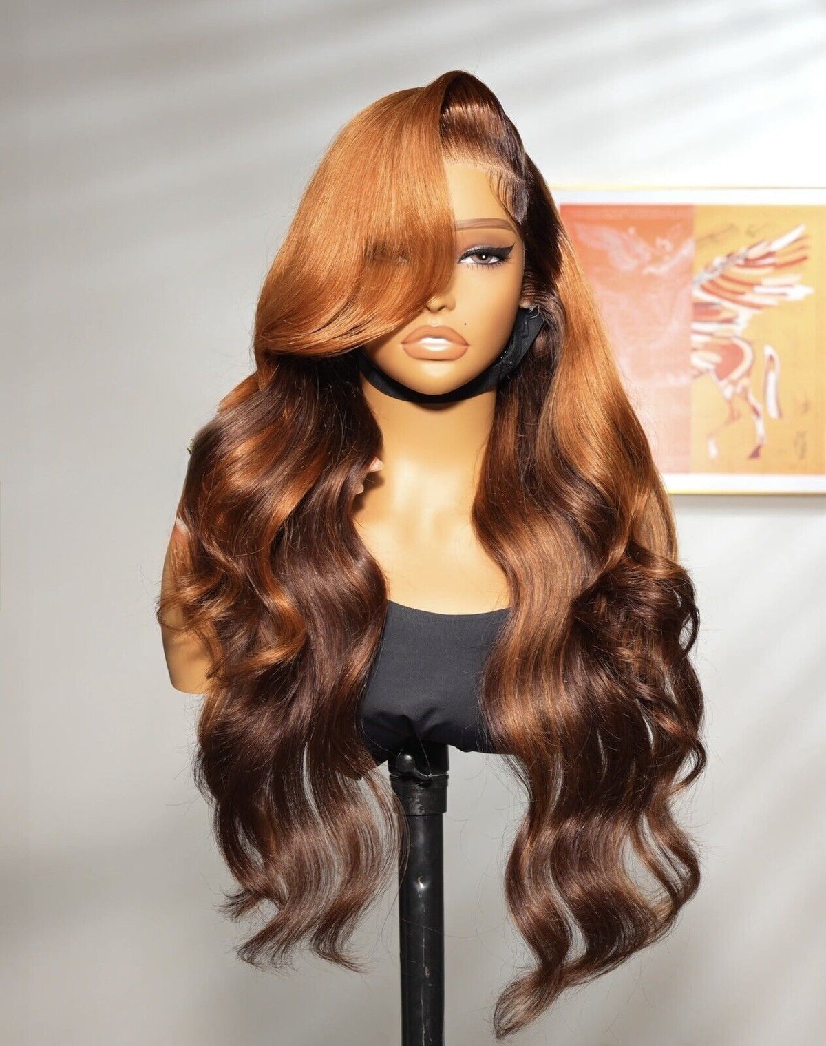 Chic Luxe Hair Vietnamese Full Lace Front Pre-Styled Customised Wavy Wig | 100% Vietnamese Hair | 250%