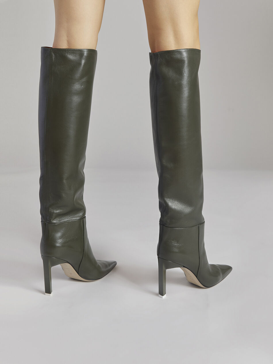 Autumn And Winter New Square Head Super High Heel Women's Shoes