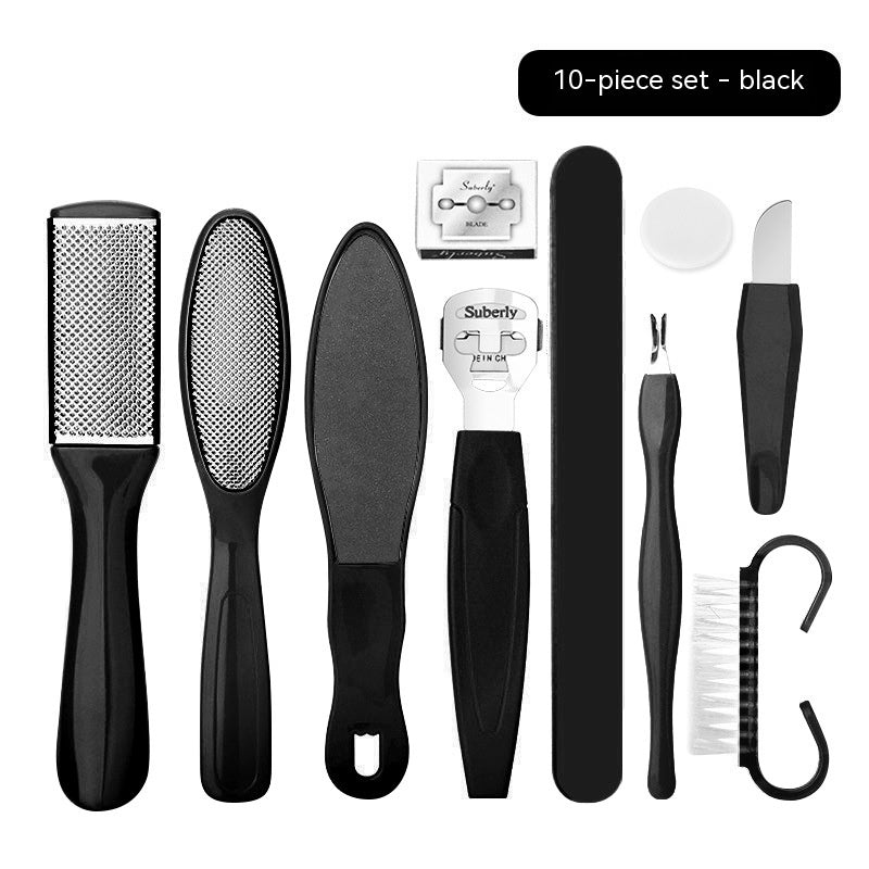 Foot Care Stainless Steel Foot Files Tools Suit