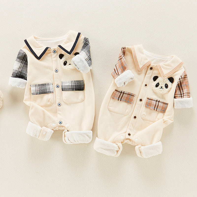 Adorable Unisex Newborn Jumpsuit for Babies - Perfect for Spring & Autumn
