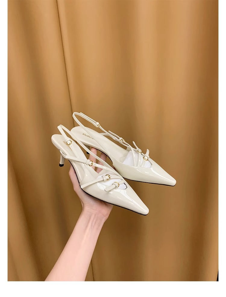 Women's All-match Buckle High Heel Sandals