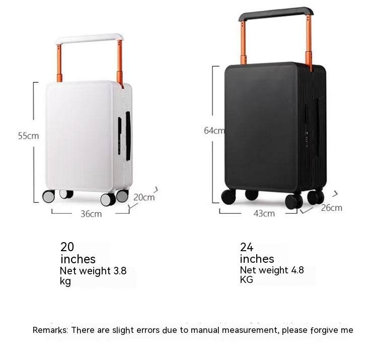 Draw-bar Luggage Wide Good-looking Women's Large Capacity Suitcase