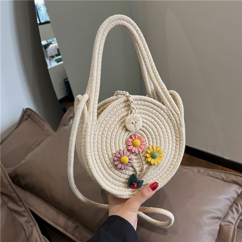 Hand-woven Bag Women's Fashion Straw